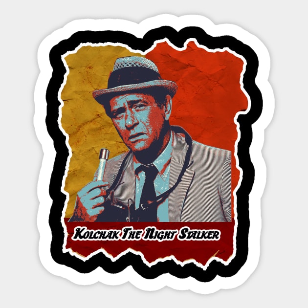 Kolchak The Night Stalker Sticker by edihidayatbanyumas